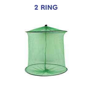 Bumi Damai Jaring Korang Keramba Koja Wadah Tempat Tampung Bulat Lipat Pancing Tangkapan Ikan Udang Kepiting Lobster Fishing Net Foldable 2 3 4 Layer Ring