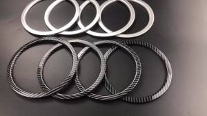 Kaly For Nissan Qashqai / X-Trail 2008-2020 Car styliing ABS Chrome Car audio speaker cover ring trim kit Auto   accessories 9Q4T2