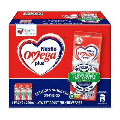 Omega Plus UHT Milk Pack