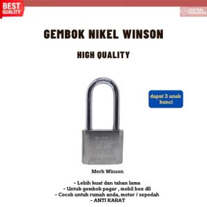 GEMBOK NIKEL / GEMBOK RUMAH / GEMBOK WINSON