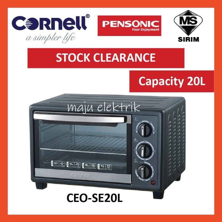 Cornell Electric Oven Se Series 20l Ceo Se20 Lazada 6059