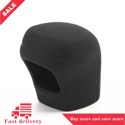 [COD] Car Silicone Automatic Gear Shift Knob Cover Antislip Shifter Knob Univeral Fit Shifter Handle Automatic Gear Handle Sleeve