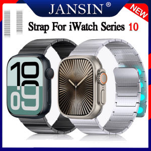 Magnetic Loop Strap For Apple watch 10 Band Ultra 2/1 49mm 46mm 42mm 45mm 41mm 44mm 40mm 38mm Stainless steel bracelet iWatch series Ultra 10 9 8 7 6 5 4 SE 3 2 1 Case