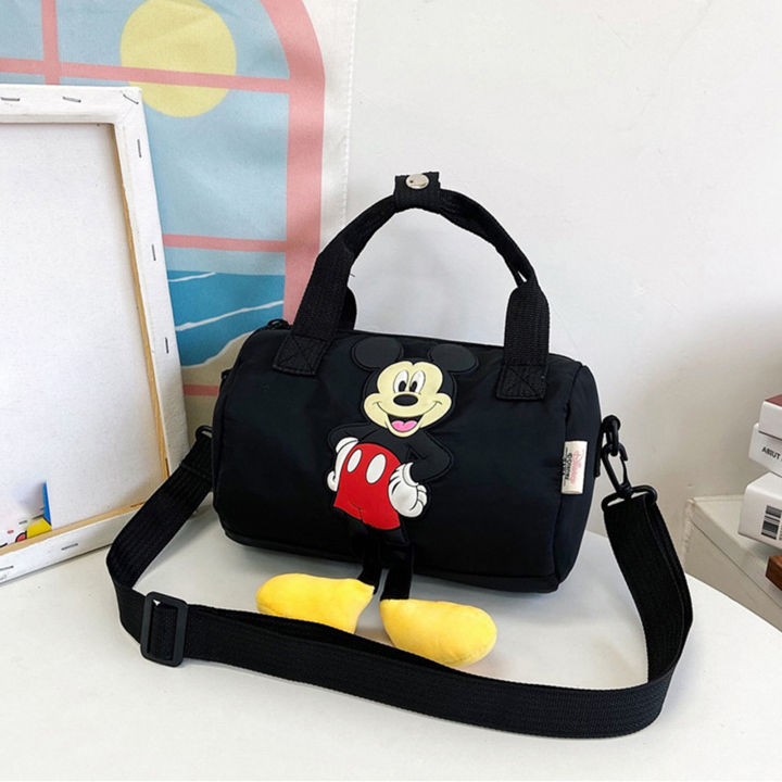 Mickey Mouse Bag Travel Bag Classic Print Multi Function Tote Bag for  Children Lightweight for Long Road Trips Children Shoulder Bag Disney  Themed