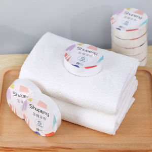 100% cotton khăn nén dùng cho đi du lịch/ Spa Khăn nén dùng một lần LAZY LIFE STORE