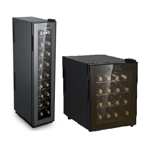 FARFALLA 16 to 18 Bottle Wine Cooler, FWC16EC / FWC18TBK Lazada