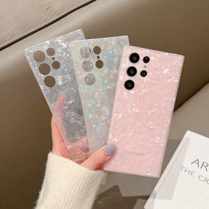 CrashStar Colorful Shell Pattern Fashion Transparent Phone Case For Samsung Galaxy Note 20 Ultra S25 S24 S23 S22 S21 Ultra Plus + S20 FE A54 A34 A14 A73 A53 A33 A13 A72 A52 A32 5G A12 A21S A71 A51 A31 A16 A06 A55 A35 A15 A05S Soft Phone Casing Cover