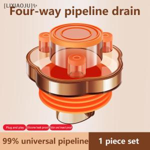 [LIXIAOJU] 1PCS Anti Odor Drain Shower Multifunctional For Kitchen Sink Pipe Set Adapter Deodorant Dishwasher Accessories