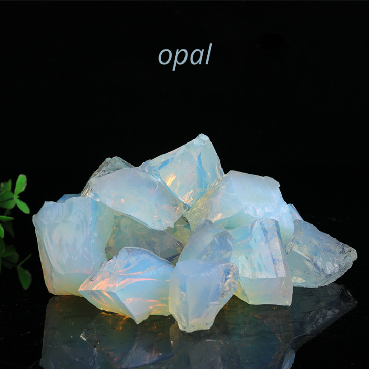 Viên đá phong thuỷ sắc màu, đá opal thô tự nhiên 100% thanh tẩy, vua của các loại đá mang lại may mắn, phù hợp với tất cả mọi người