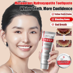 Hydroxyapatite Toothpaste Whitening Removing Yellow Stains Toothpaste Removing Bad Breath Toothpaste美白去黄牙膏