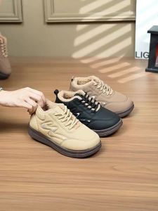 Winter New Style Live Streaming Fleece-Lined Thickened Snow Boots for Women Thick Sole Non-Slip Warm Comfortable Mom Shoes