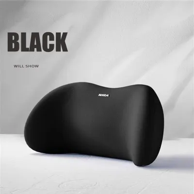 Memory Cotton Auto Car Neck Pillow Set Universal Car Seat Headrest Waist Pillow