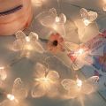 HCHC 3m Butterfly String Lights Battery Powered Bright Fairy Lights Creative Plastic LED Light String Party. 