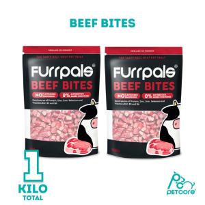 Furrpals Beef Bites Snack Treats Dog Treats Beef Cube Beef Stick Dog Snack 500g/pack