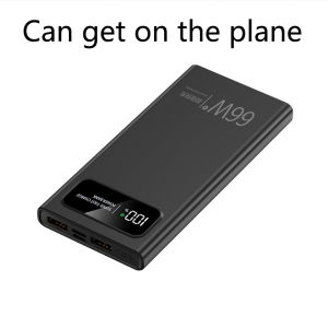 FOGOMOVE Portable Powerbank 200000MAH PD66W Fast charging Original 100000mAh Power bank Original 50000mAh Type C