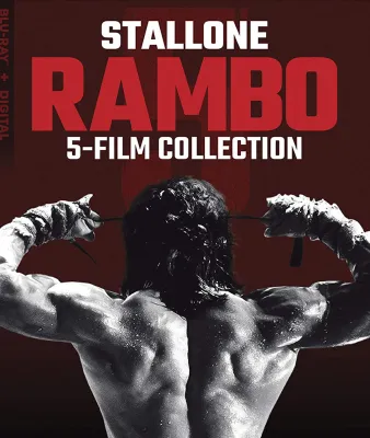 Bluray Box Set เสียงไทย บลูเรย์ ซิลเวสเตอร์ สตอลโลน เป็น Rambo 5-Films Collection แรมโบ้ 1-5 [1982-2019] ฉบับสมบูรณ์ 5แผ่น มาสเตอร์ไทย