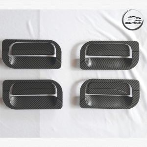 Paket Outer Cover Door Handle Pegangan Pintu Xenia Lama Avanza Lama Tahun 2004 - 2011 Luxury Glossy Carbon