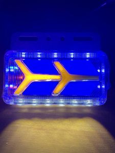1 SET LAMPU BAK TRUK PANAH LED VARIASI SEIN PANAH RUNNING LAMPU LED BAK TRUK SAMPING 12V-24V