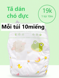 Đai vệ sinh và tã dán chó đực Miếng lót thấm hút dán Bỉm lót tả quấn cho chó đực