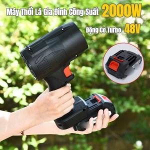 Máy thổi phản lực GGG GẮN PIN 21V. Quạt thổi lá máy thổi bụi chân pin vuông phổ thông.máy thổi rất mạnh mẽ...