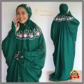 Mukena Terusan Dewasa Bordir Kalung Mukenah Terusan Rayon Jumbo Mukena Lajuran Traveling Cantik. 