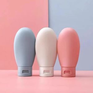 Travel Size Toiletry Bottles Set Refillable Silicone Bottle Leak-Proof Squeeze Container Travel Bottle