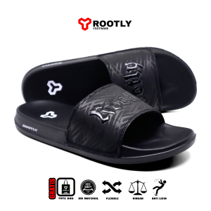 Rootly - Sandal Slipper Begie Polos Simple