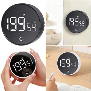GLOBECART Large LED Display Kitchen Timer Versatile Volume Adjustable Cooking Digital Countdown  With Constant Light Function ic Egg Timer for Classrooms