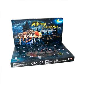 Hot Sale Christmas 24 Digital Countdown Blind Toy Harry Potter Childrens Gift Countdown Calendar