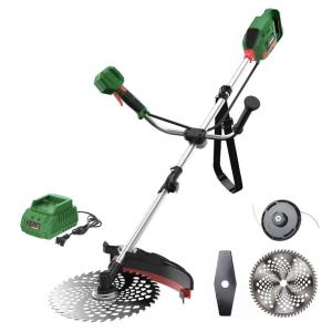 TANZU 42V (21V+21V) Dual Battery Brushless Cordless Grass Trimmer Grass Cutter for Yard Garden Orchard Outdoor Lawn