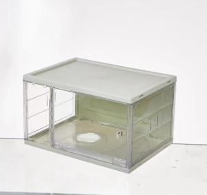 【Fanboxx】Rotating Shoe Storage Organizer Foldable Shoe Storage Cabinet with Doors Durable and Stable Shoe Storage Boxes for Home