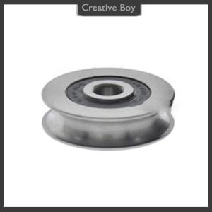 [Creative] 6x30x8mm High Quality Wire Rope Groove Bearing Pulley For Door Window Sliding Track Roller Pulley Stainless Steel Sheave