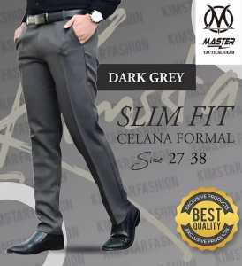 CELANA PANJANG BAHAN KANTOR PRIA CELANA PANJANG SLIMFIT FORMAL TERBARU TERMURAH