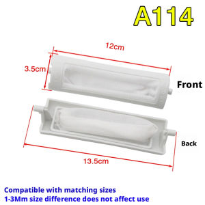 Washing Machine 120mm Universal Filter Net Bag Replacement Lint Trapping Garbage Mesh Pocket
