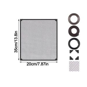 YUNAFIN ic Fish Tank Lid Cover Easy Installation DIY Fish Tank Mesh Lid Cover Durable Fish Tank Top Protective Cover Fish Tank