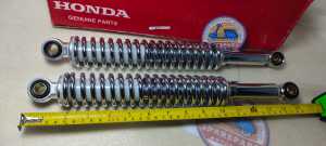 Shockbreaker WIN New Sok Beker GF6 Silver Shok Belakang Honda WIN 100 1Set Kanan Kiri