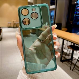 Vỏ cho Samsung Galaxy A06 A 06 Samsung A06 2024 mềm trong suốt thời trang vỏ điện thoại ống kính mạ đầy đủ máy ảnh tấm dán bảo vệ màn hình vỏ lưng chống sốc