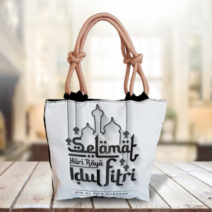 tas totebag edisi idul fitri /tas hampers / tas THR / tas oleh oleh 2025