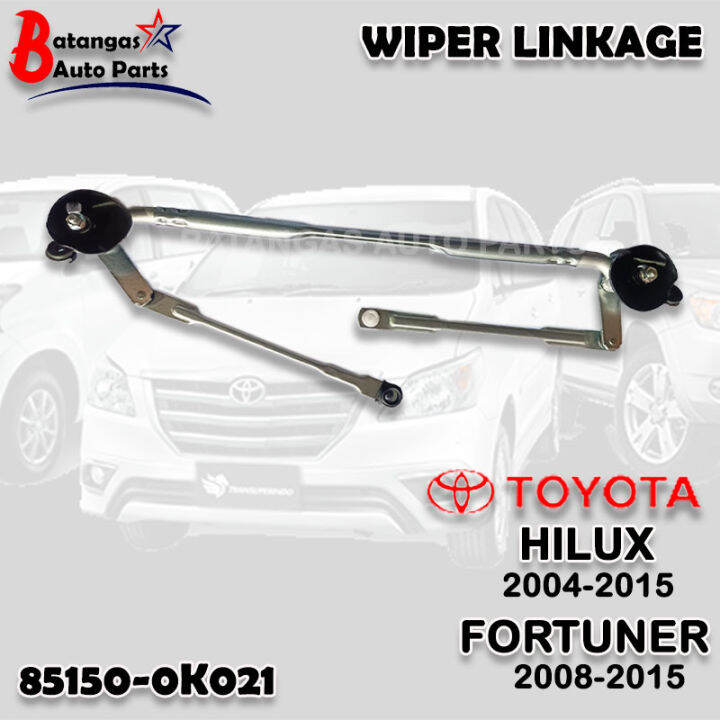 GTX WIPER LINKAGE TOYOTA HILUX 2004-2015 TOYOTA FORTUNER 2008-2015 1KD ...