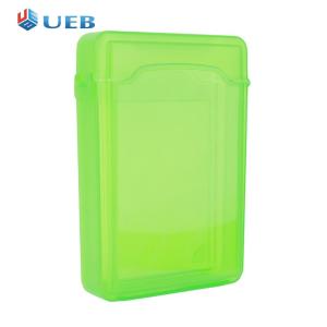 3.5 inch IDE SATA ổ đĩa cứng ngoài hộp lưu trữ chống bụi nhựa HDD trường hợp ổ cứng vỏ vỏ HDD chống sốc