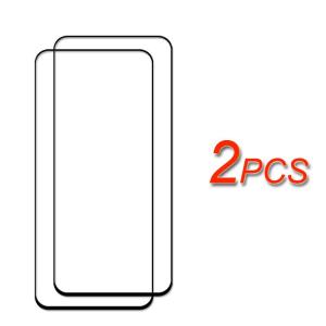 4 PCS Tempered Glass For Oppo A7 ProMax | Oppo A7 Pro Glass Protector Film Glass Screen Protector Tempered Film Black edged tempered glass