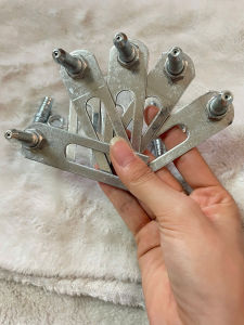 COMBO 5 bộ đầu tưới lốp ô tô. Đầu bép bơm nước tưới lốp kèm the chân bắt dùng cho ô tô xe tải