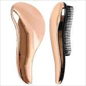 Magic Plastic Rose Gold Electroplating Detangling Hair Brush / Sisir Rambut Lentur / Sisir kucing / anjing / anabul