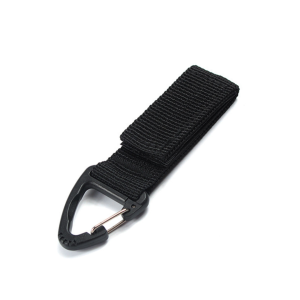 VELCRO STRAP WITH CARABINER RUGGED SPECS EDC TACTICAL OUTDOOR CAMPING HIKING BACKPACK