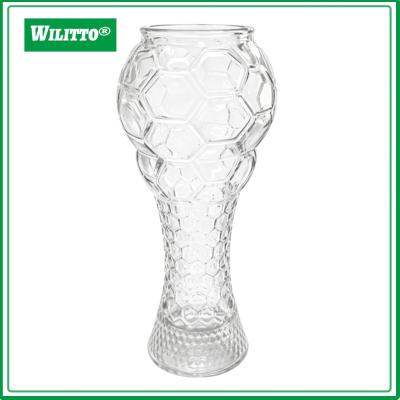 World Mug Replica Mug Cold and Heat Resistant Beer Glass Soccer Trophy Glass Beer Mug 400/600ml – He