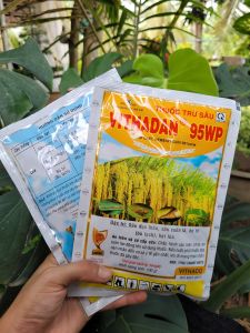 [Freeship Max] Thuốc trừ sâu đục thân sâu cuốn lá bọ trĩ hại lúa VITHADAN 95WP gói 100gram_VTNN TRUNG THIEN THINH