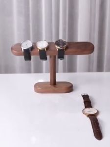 BHQ Wooden Display Shelf Watch Display Holder High-End Watch Storage Rack Bracelet Necklace Rack Rak Paparan Jam Tangan
