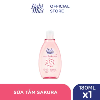 Sữa tắm gội toàn thân cho bé Babi Mild 180ml