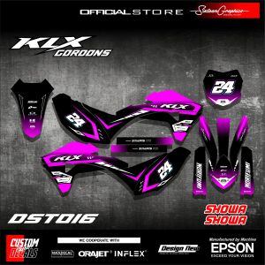 Decal KLX Gordons Full body Bisa Reques Decal Sticker Stiker Klx Gordon