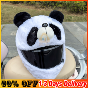 ✅Original fast delivery✅Motorcycle Helmet Cover Cartoon Plush Helmets Hat With Crazy Large Flexible Ears Funny Helmet Protective Case For Riding